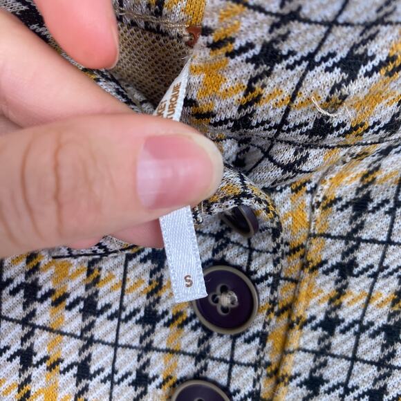 Free People Posey Plaid Pants Small - Picture 7 of 10